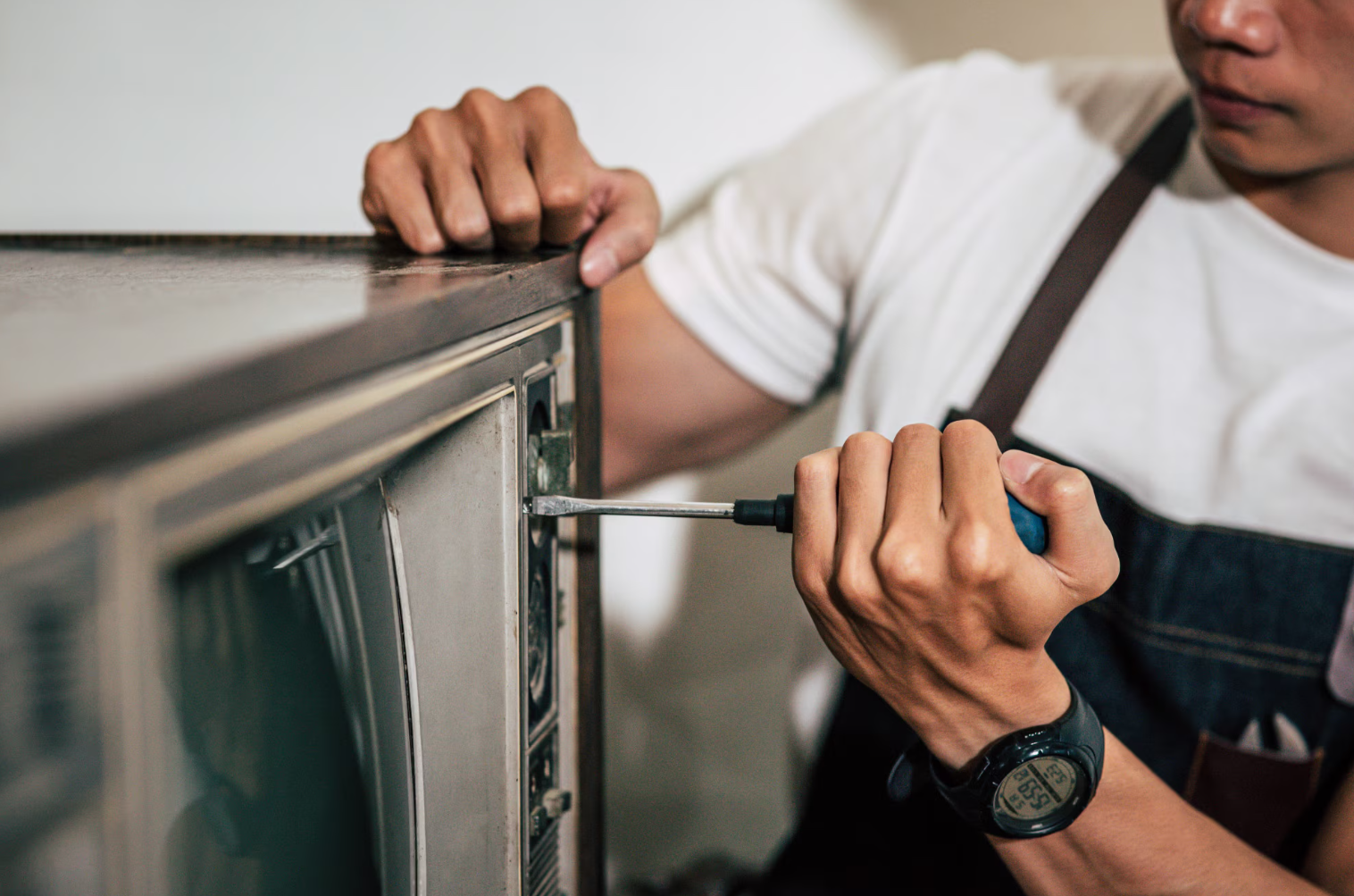 Imagem de refrigerador para serviço de conserto